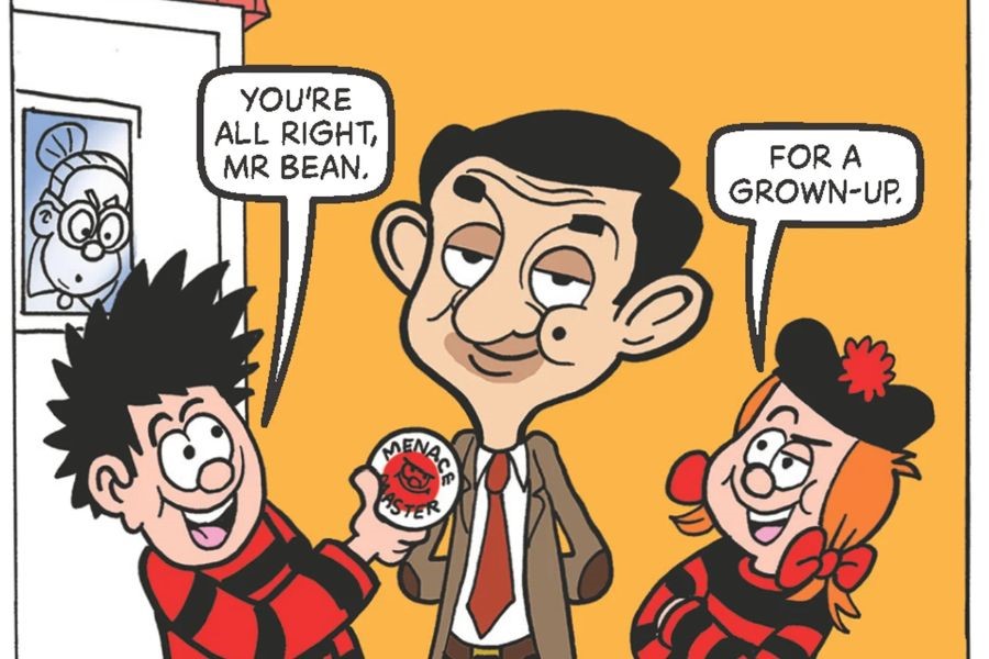 Mr Bean Takes Over Beano in Special Four-Issue Comic Collaboration